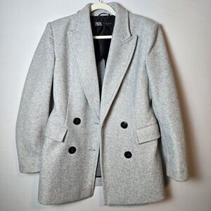 Zara Heather Gray Jacket